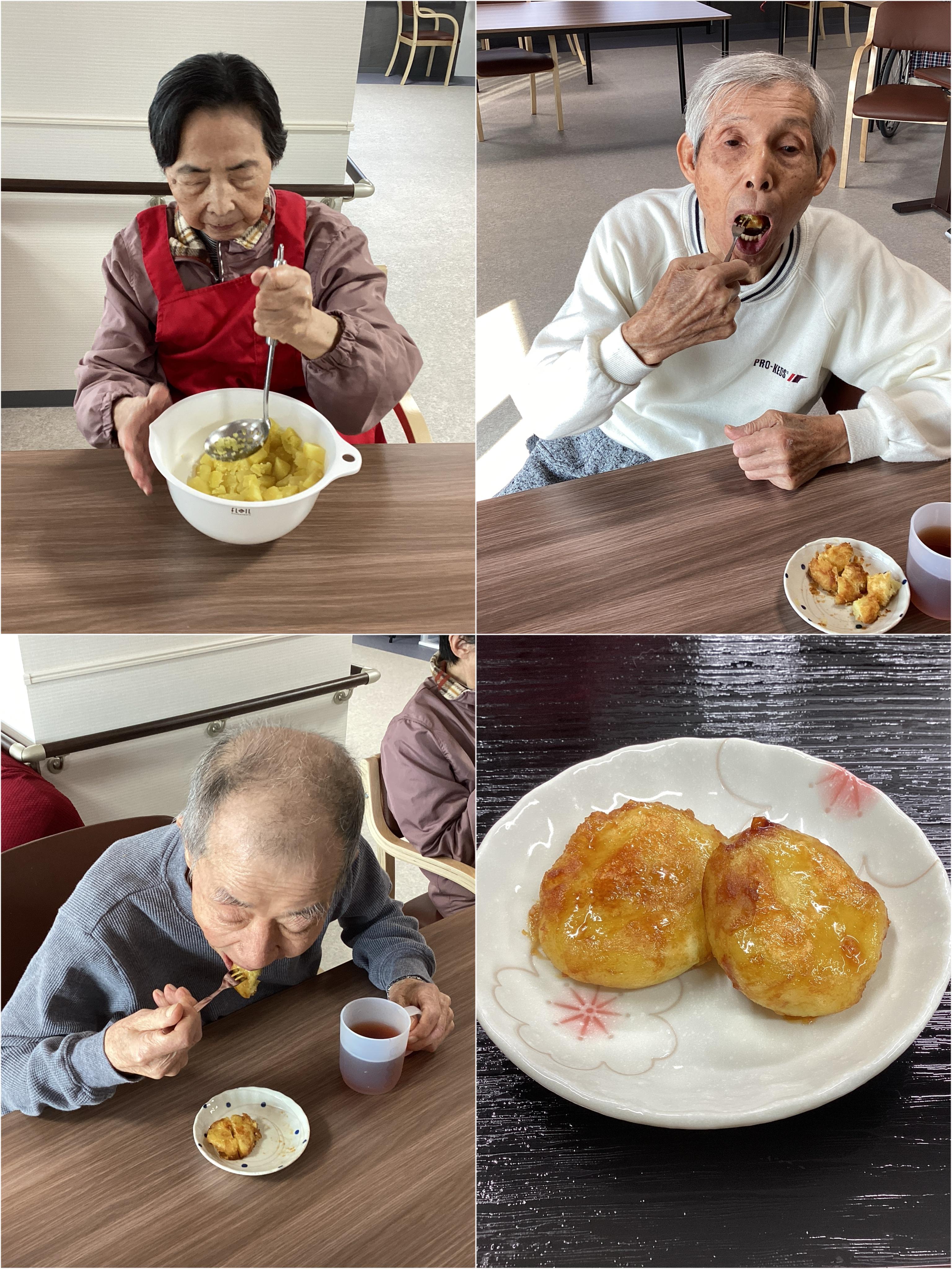 お芋のおやつ作り🍠