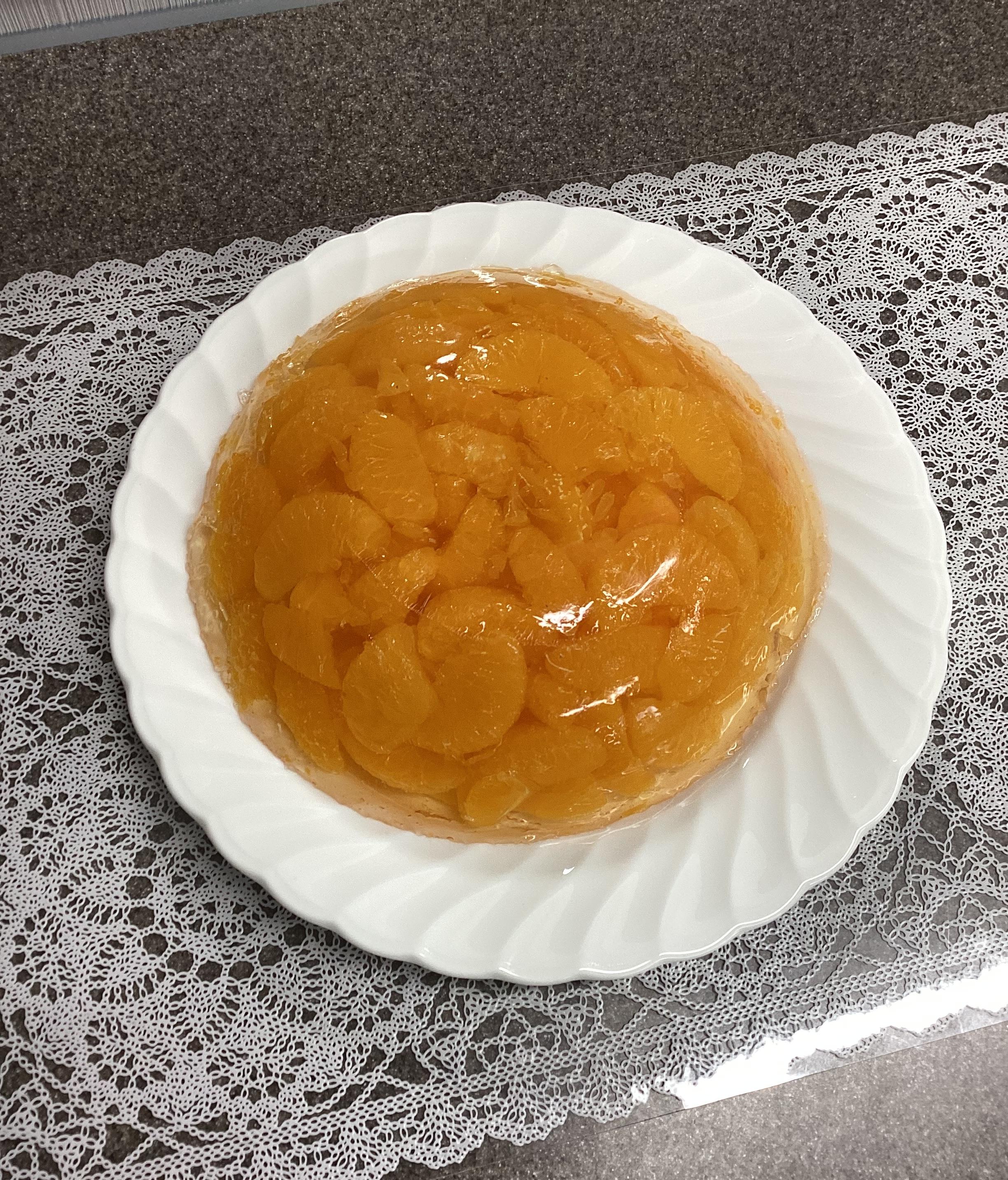 ドデカみかんゼリー！？🍊🥄