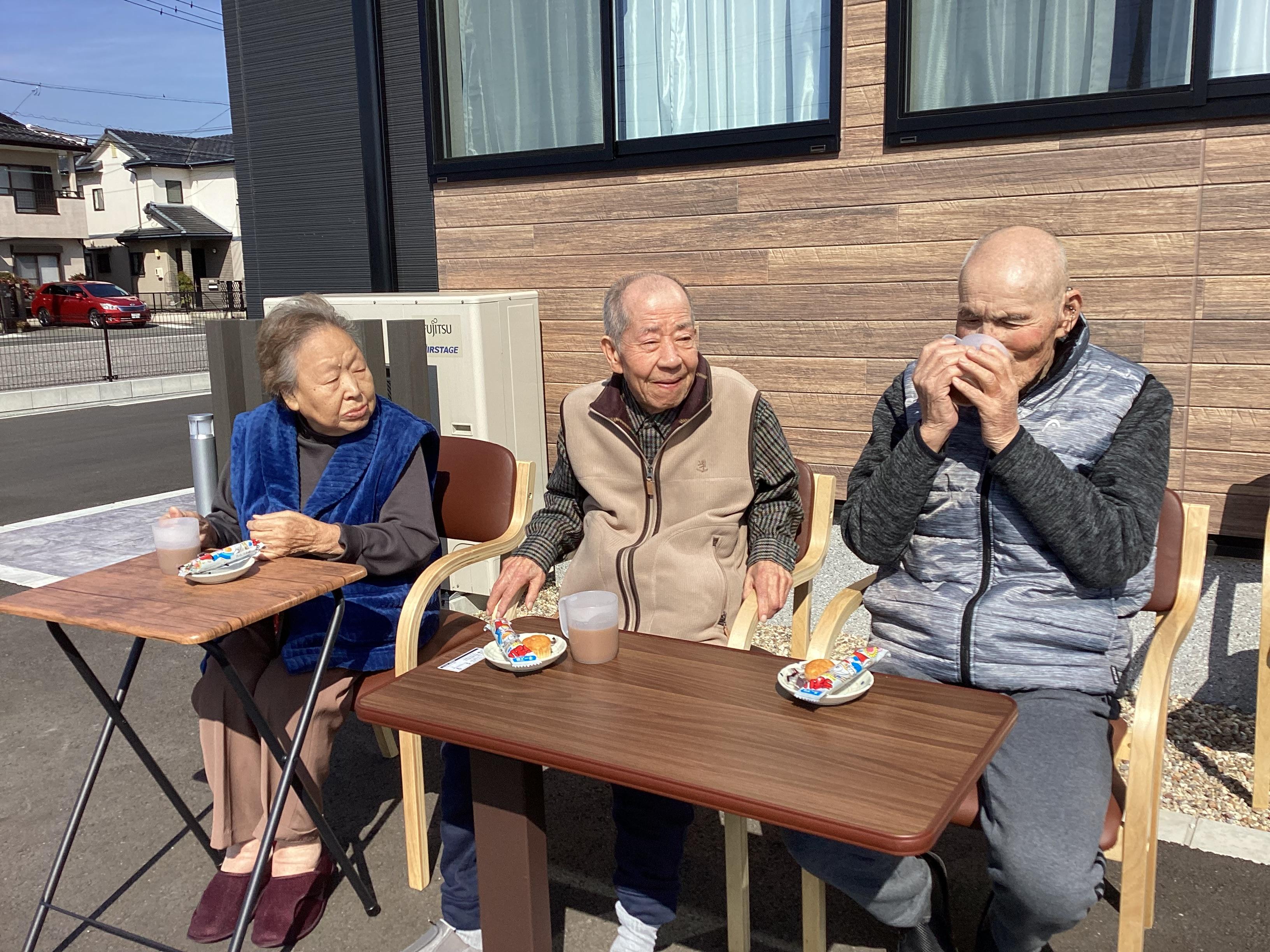 ポカポカおやつタイム🌞
