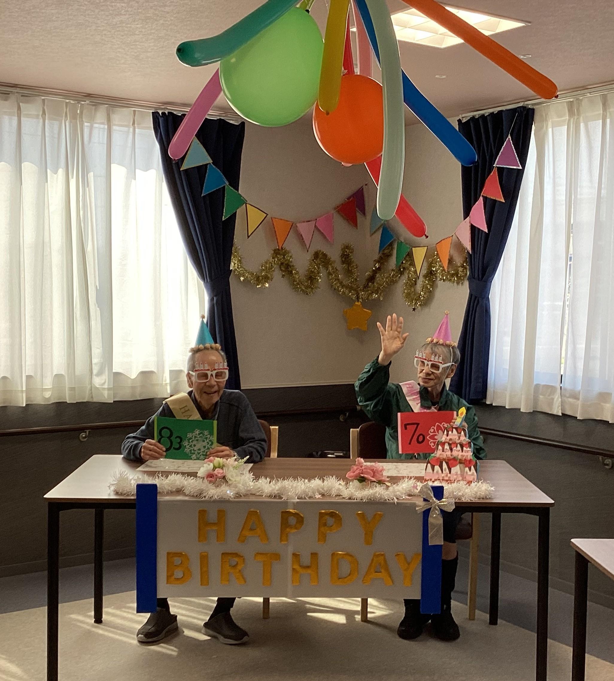 4月の誕生日会🎂