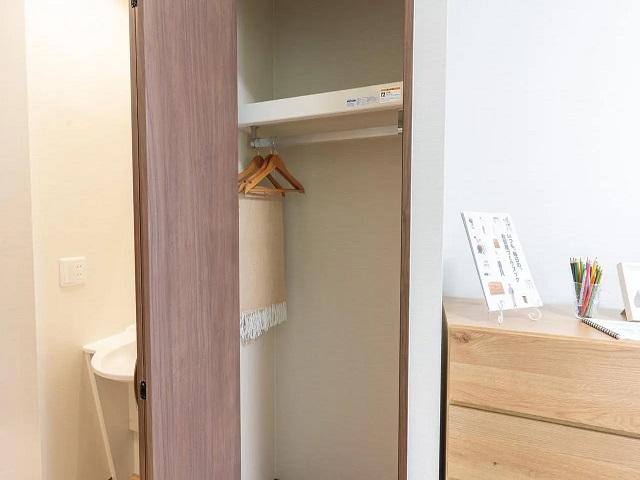 モデルルーム　収納